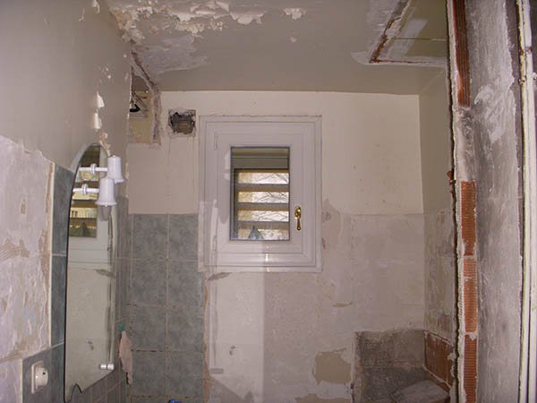 Rénovation salle de bain avant